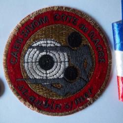 écusson obsolète club de tir Caen collection vintage insigne