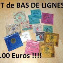 LOT de 10 pochettes BAS DE LIGNE KASPAS NEGRON TORTUE EDCO LA SOIE - VENDU PAR JEPERCUTE (D23F4)