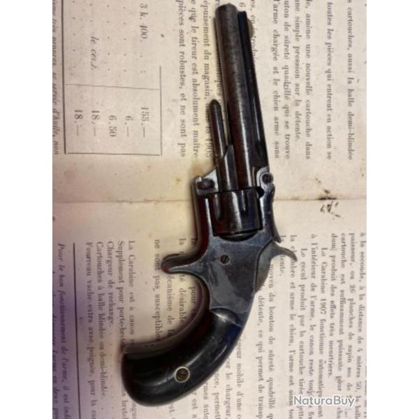 Revolver smith 7 coups 22 rf short