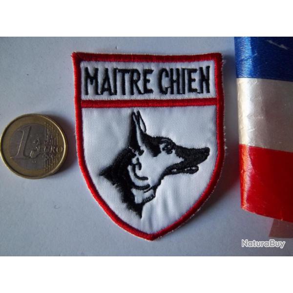 cusson maitre chien cynophile collection insigne