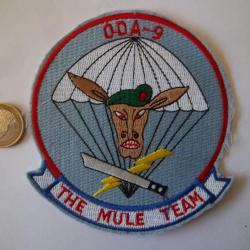 PATCH FORCES SPÉCIALES DE L'ARMÉE AMÉRICAINE ODA-9 « THE MULE TEAM » 7th SFGp