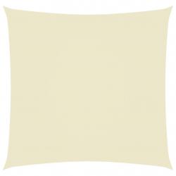 Voile toile d'ombrage parasol tissu oxford carré 3 x 3 m crème 02_0009486