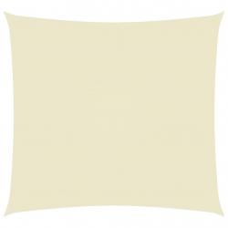 Voile toile d'ombrage parasol tissu oxford rectangulaire 2 x 2,5 m crème 02_0009590