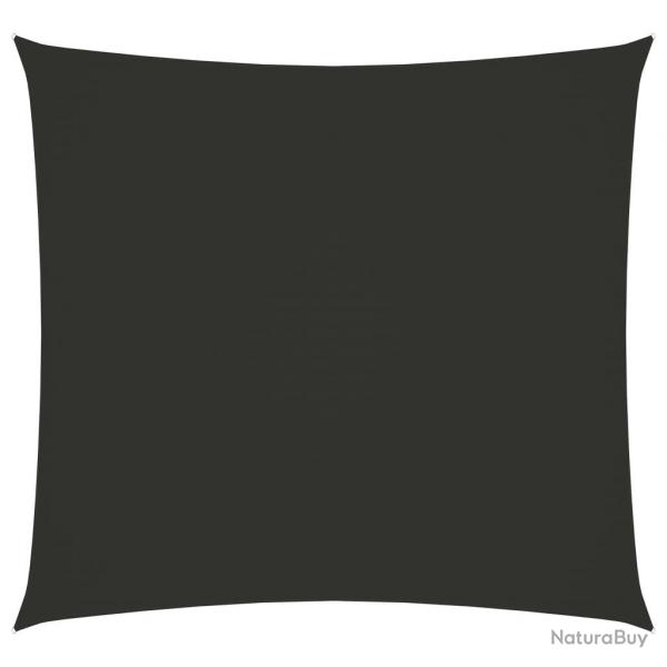 Voile d'ombrage parasol tissu oxford carr 3 x 3 m anthracite 02_0009483