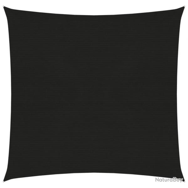 Voile toile d'ombrage parasol 160 g/m 2 x 2 m PEHD noir 02_0009187