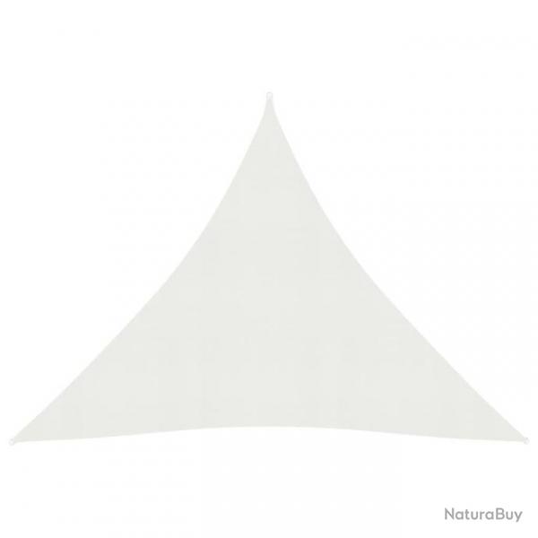Voile toile d'ombrage parasol 160 g/m 4 x 4 x 4 m PEHD blanc 02_0009028