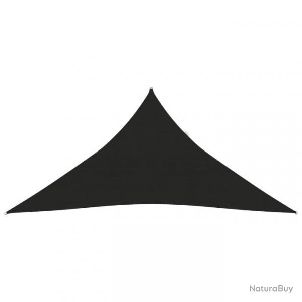 Voile toile d'ombrage parasol 160 g/m 5 x 6 x 6 m PEHD noir 02_0009222