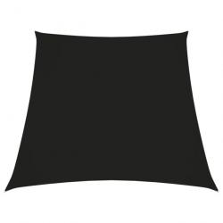 Voile d'ombrage parasol tissu oxford trapèze 3/5 x 4 m noir 02_0009779