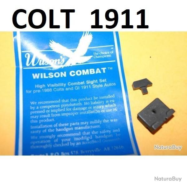 hausse + guidon WILSON pistolet COLT 1911 gouvernement avant 1988 - VENDU PAR JEPERCUTE (BS8A8)