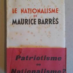 Le Nationalisme de Maurice Barrès