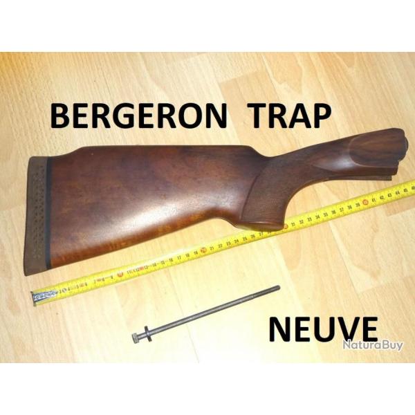 crosse NEUVE fusil BERGERON TRAP + plaque amortisseur + tirant - VENDU PAR JEPERCUTE (D23F99)