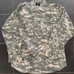 Lot de 3 chemises MILTEC camouflage pixel