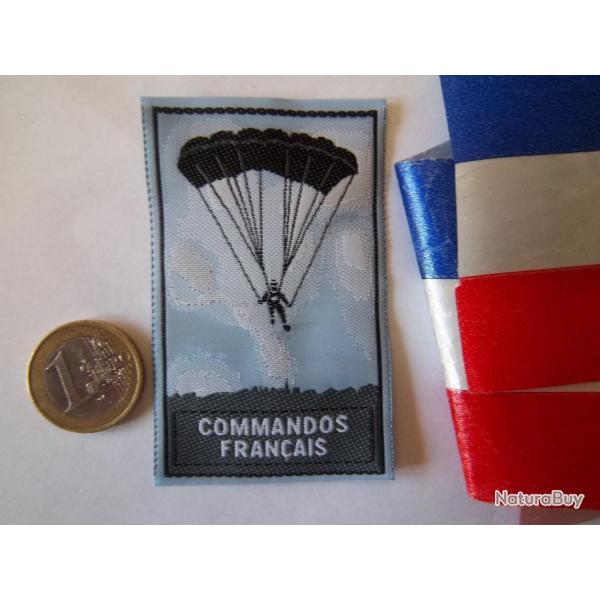 insigne tissu patch cusson commando parachutiste Franais