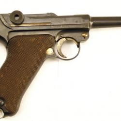 Pistolet P08 fabrication Mauser code s/42 en 1937 numeros 2453 calibre 9x19