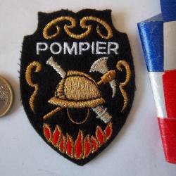 écusson insigne sapeur pompier collection