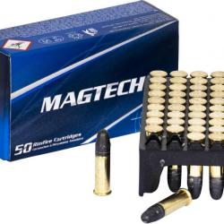 Munition Magtech 22 L.R. standard velocity X5 boites MAGTECH CAL.22 LR 40G LIVRAISON GRATUITE