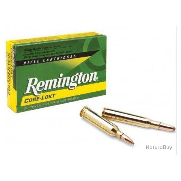 Munitions Remington Cal. 280rem. Corelokt 165 GR SP par 20