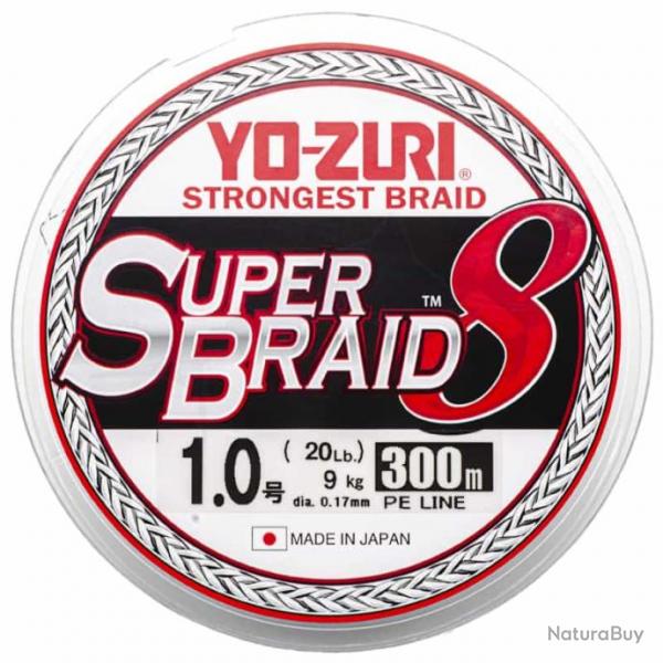 Yo-Zuri Tresse Superbraid 8x 20lb