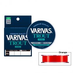 Nylon Varivas Trout Orange 100m 100m 8 lb 0,235mm