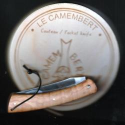 LE CAMEMBERT OLIVIER gravé GRATUIT prénom couteau