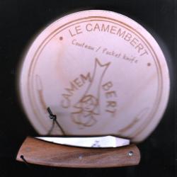 LE CAMEMBERT NOYER local gravé GRATUIT Initiales couteau