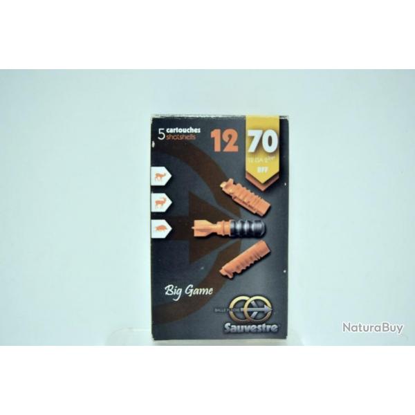 Lot de cartouches Sauvestre - Cal.12 x5 boites