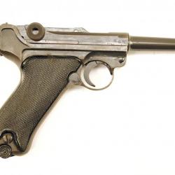 Pistolet P08 fabrication Mauser code byf en 1942 !! black widow !! numéros 4550 calibre 9x19