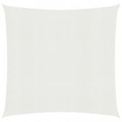 Voile toile d'ombrage parasol 160 g/m² 3 x 3 m PEHD blanc 02_0009014