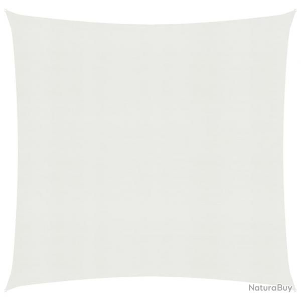 Voile toile d'ombrage parasol 160 g/m² 3 x 3 m PEHD blanc 02_0009014
