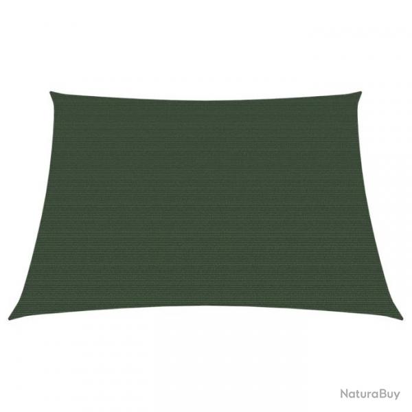 Voile d'ombrage 160 g/m 3/4 x 2 m PEHD vert fonc 02_0009420