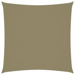 VVoile toile d'ombrage parasol tissu oxford carré 4,5 x 4,5 m beige 02_0009492