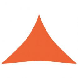 Voile toile d'ombrage parasol 160 g/m² PEHD 4 x 4 x 4 m orange 02_0009246