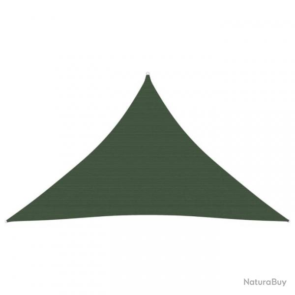 Voile d'ombrage 160 g/m 4 x 4 x 5,8 m PEHD vert fonc 02_0009433