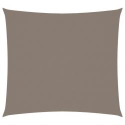 Voile toile d'ombrage parasol tissu oxford rectangulaire 2,5 x 3 m taupe 02_0009553