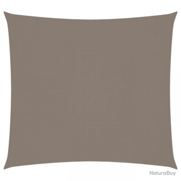 Voile toile d'ombrage parasol tissu oxford rectangulaire 2,5 x 3 m taupe 02_0009553