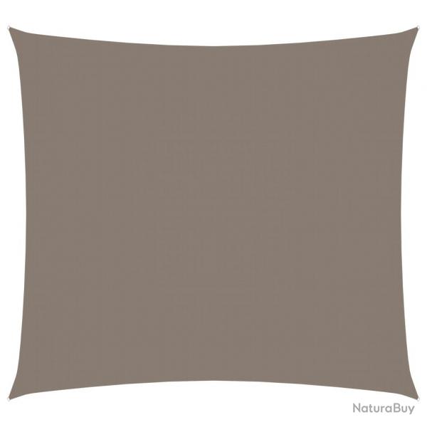 Voile toile d'ombrage parasol tissu oxford rectangulaire 2,5 x 3 m taupe 02_0009553