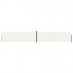 Auvent latéral rétractable 160 x 1000 cm crème 02_0007164