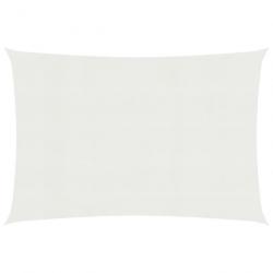 Voile d'ombrage 160 g/m² 3 x 5 m PEHD blanc 02_0009021