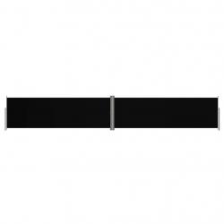 Auvent latéral rétractable 160 x 1000 cm noir 02_0007438