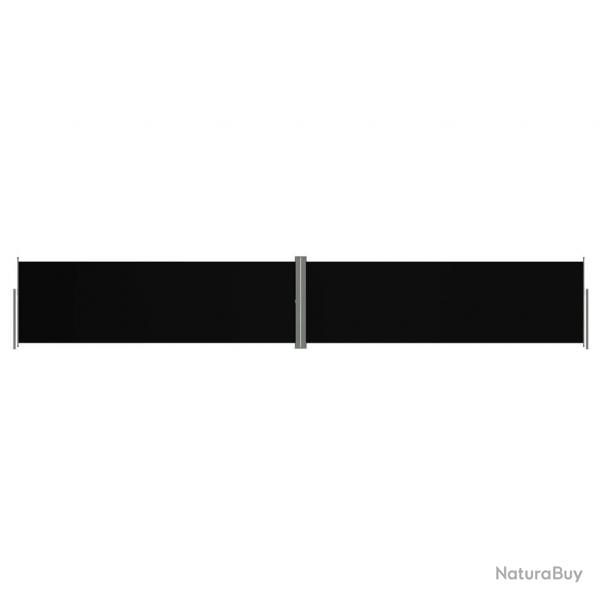 Auvent latral rtractable 160 x 1000 cm noir 02_0007438