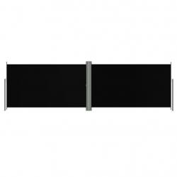 Auvent latéral rétractable 160 x 600 cm noir 02_0007440