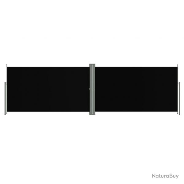 Auvent latral rtractable 160 x 600 cm noir 02_0007440