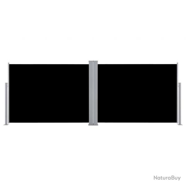 Auvent latral rtractable 100 x 1000 cm noir 02_0007425