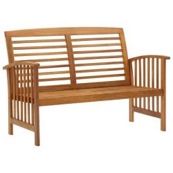 Banc de jardin meuble de patio d'extérieur terrasse 119 x 67 x 83 cm bois d'acacia solide 02_0011190