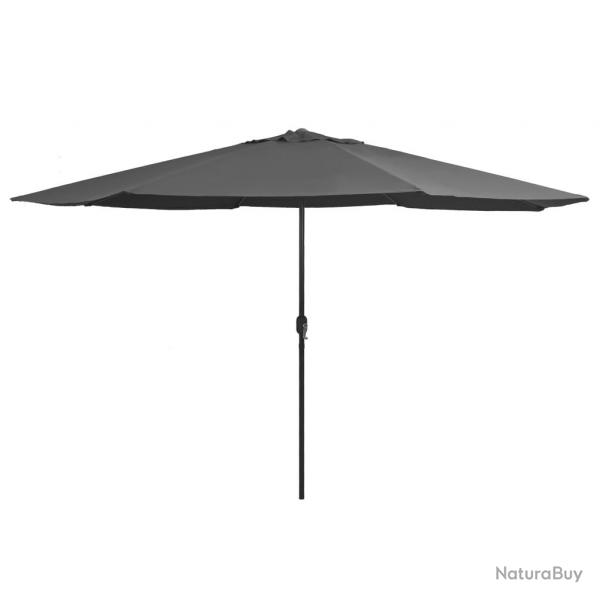 Parasol d'extrieur avec mt en mtal 400 cm anthracite 02_0008262