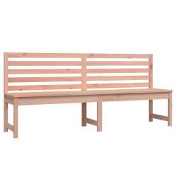 Banc de jardin meuble de patio d'extérieur terrasse 201,5 x 48 x 91,5 cm bois massif de douglas 02_