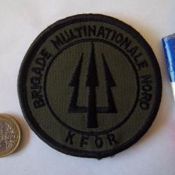 écusson brigade multinationale Nord KFOR Kosovo