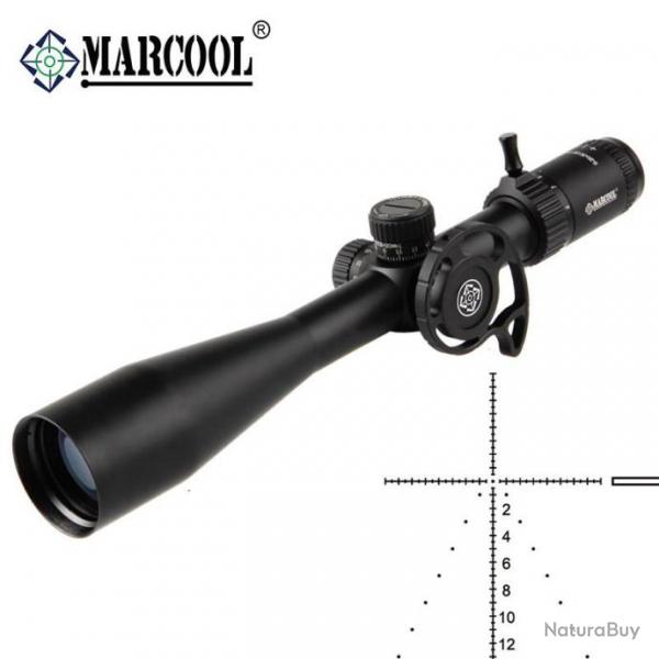 Marcool 6-24x50 FFP Lunette de Vise Optique 30mm Longue Porte pour la Chasse + GARANTIE 2 ANS