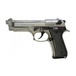 PISTOLET 92 AUTO CAL. 9MM PA CHROME NEW VERSION