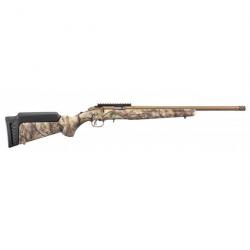 CARABINE RUGER CAL.17HMR AMERICAN RIMFIRE CAMO 46CM 1/2X28